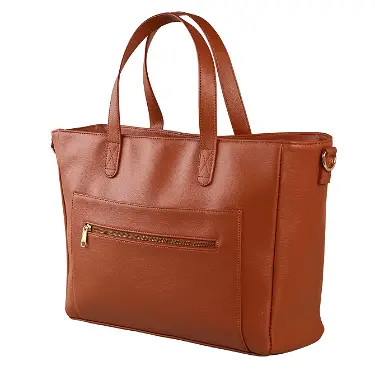 Camel Vegan Leather Work Bag | Erin Condren | Erin Condren