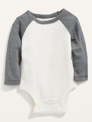 Unisex Raglan-Sleeve Bodysuit for Baby | Old Navy (CA)