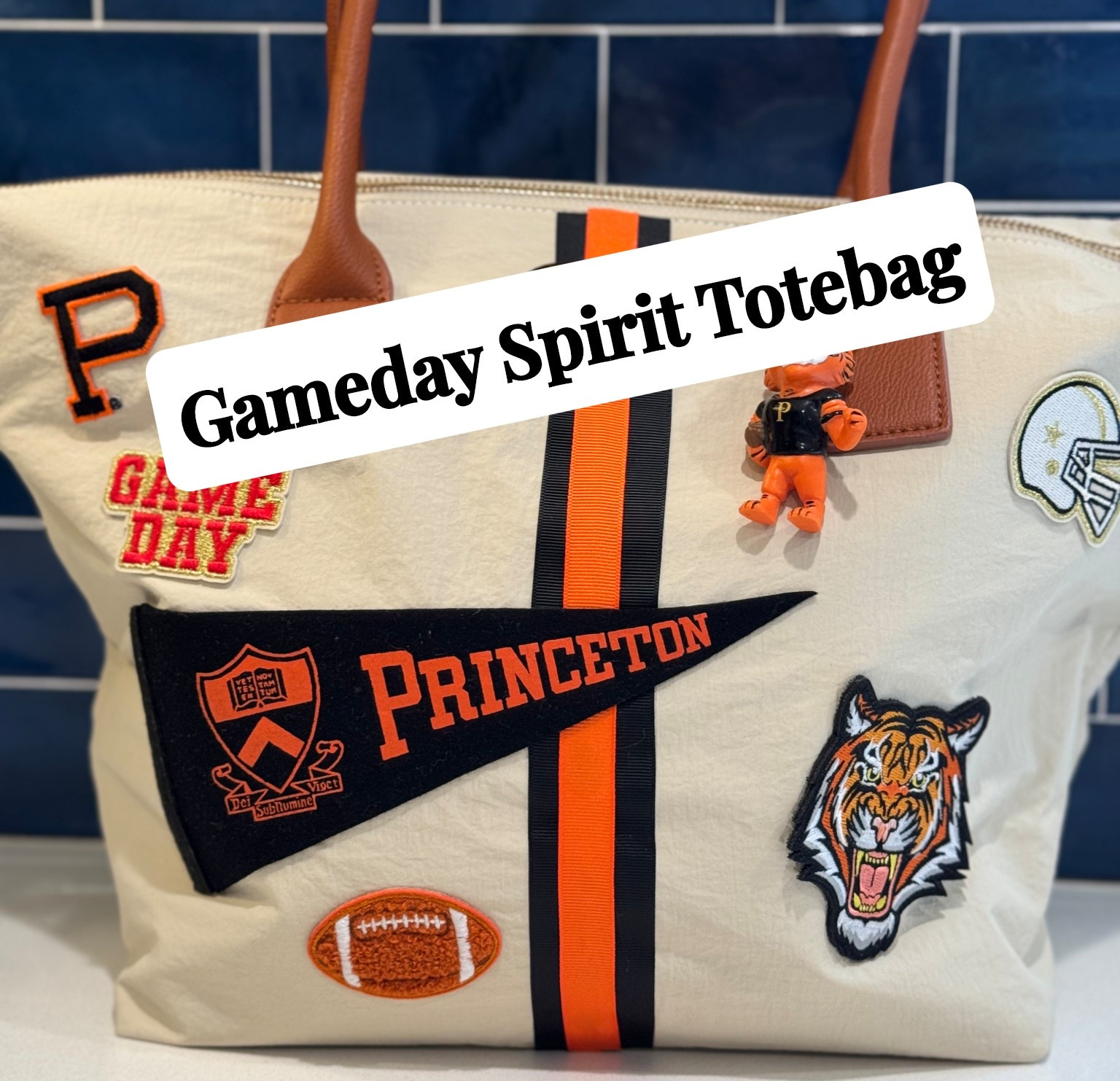 I made a college spirit tote bag with this Longchamp dupe from Target

#LTKSeasonal #LTKFindsUnder50 #LTKItBag
