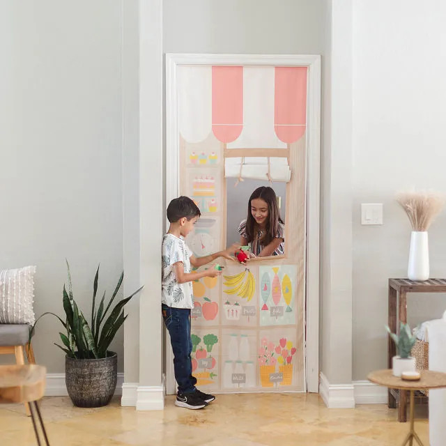 Double Sided Doorway Farmers Market & Bakery | UncommonGoods
