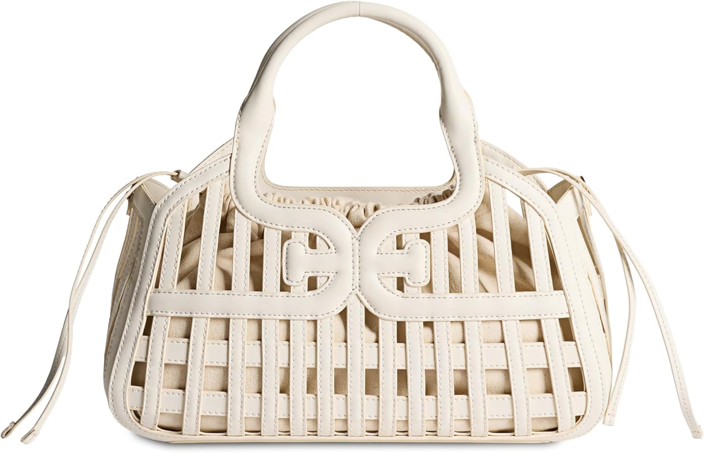 Sam Edelman Marlowe Basket (With Canvas Clutch Insert) Handbag | Amazon (US)