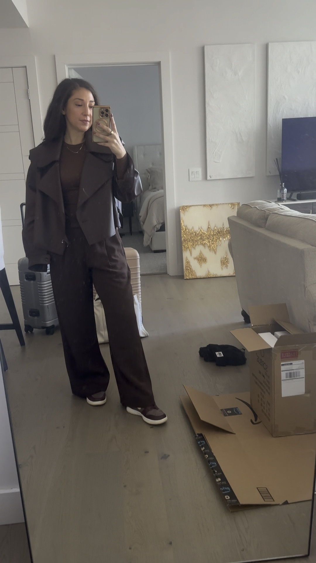 Todays travel look 🤎

#LTKTravel #LTKVideo #LTKSeasonal