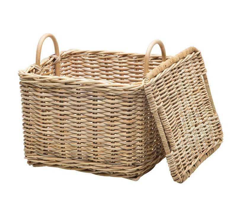 Boyden Rattan Basket | Wayfair North America