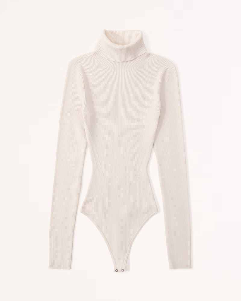 Women's LuxeLoft Turtleneck Bodysuit | Women's | Abercrombie.com | Abercrombie & Fitch (US)