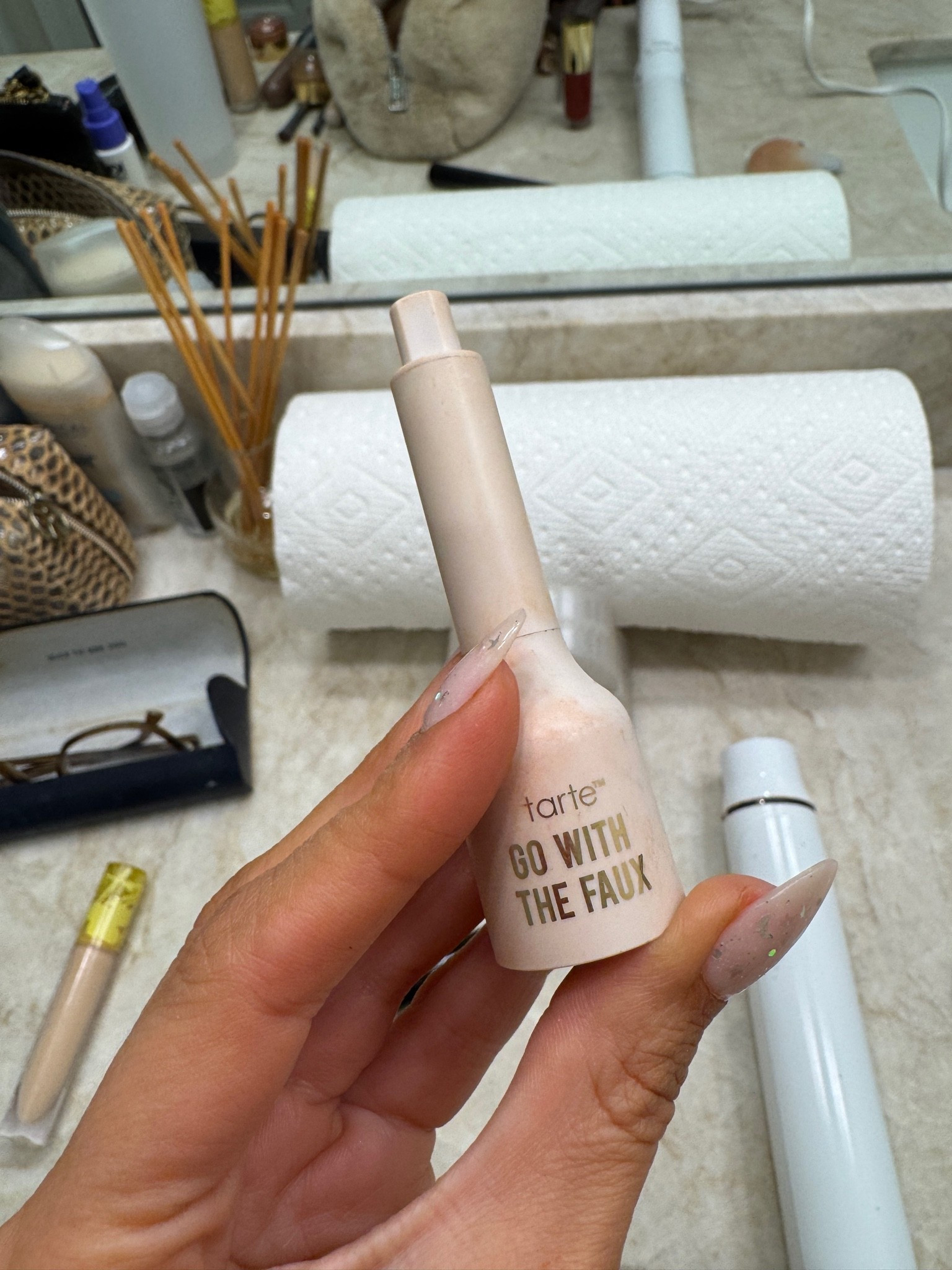 Faux freckles are so cute- this stamp is very easy to use.