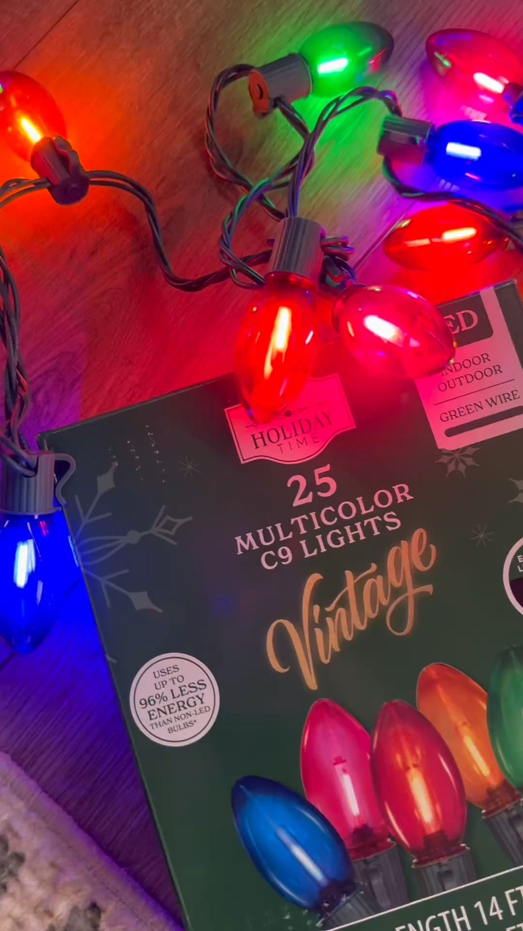 90s christmas warm & colorful look but LED. the pink & amber lights are SO vital in creating that vintage incandescent light look imo!

#LTKSeasonal #LTKSaleAlert #LTKHome