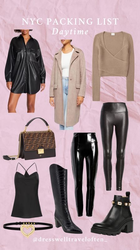New York City outfits | nyc outfits | travel outfits | faux leather | fall outfits |  Fall photos 

 

#LTKtravel #LTKHoliday #LTKSeasonal