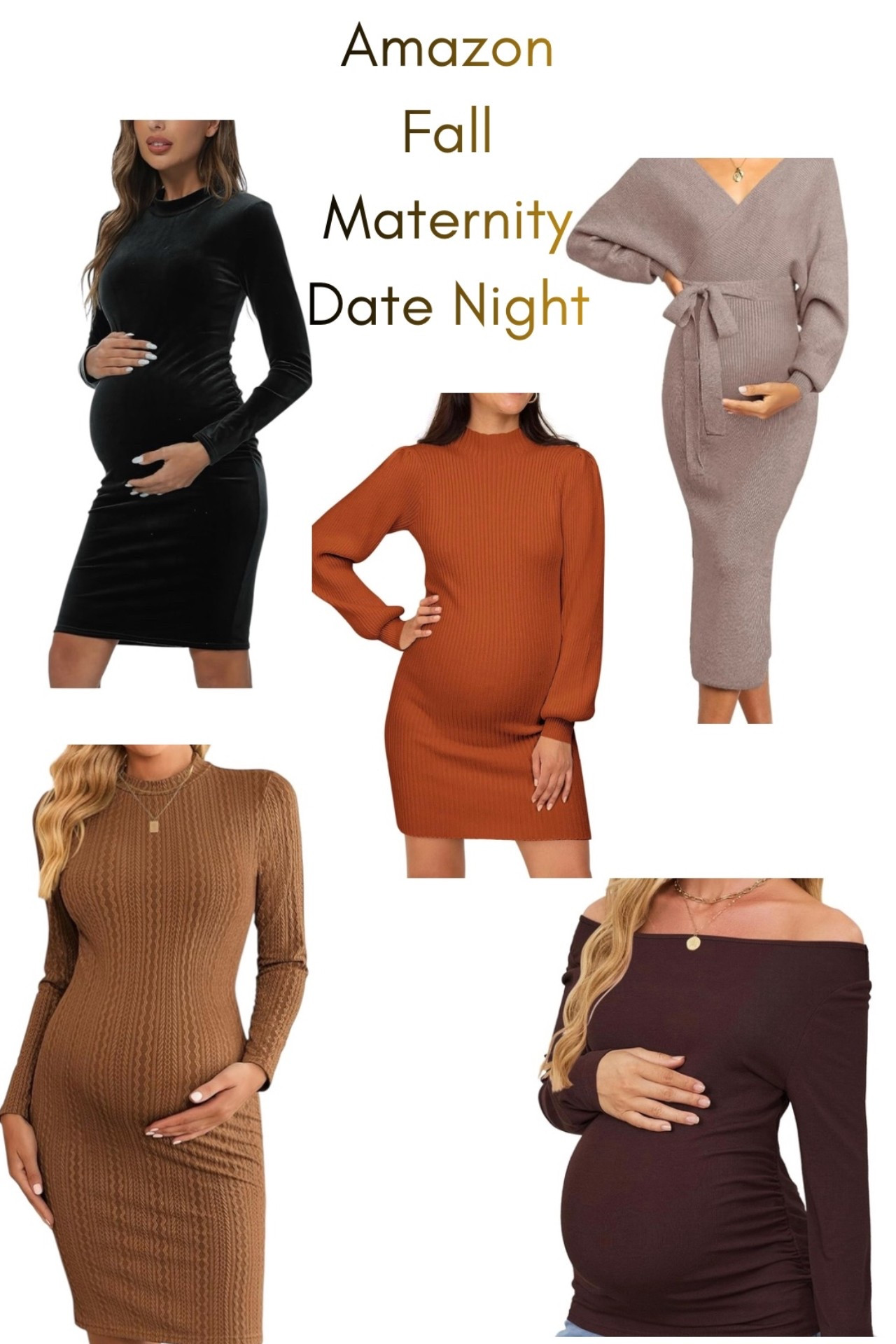 Super cute Fall maternity date night knit dresses #fallbump #fallvibes #amazon #materitydress #falloutfit #fallbabyshower #maternityfall #fallvibes #ltkhalloween #ltkseasonal #maternity #maternityclothes #fallbump #maternityshirt #maternitypants #ltkfallsale #ltkpetite #babyshowrerdress #familyphotooutfits

#LTKBump #LTKSeasonal #LTKBaby
