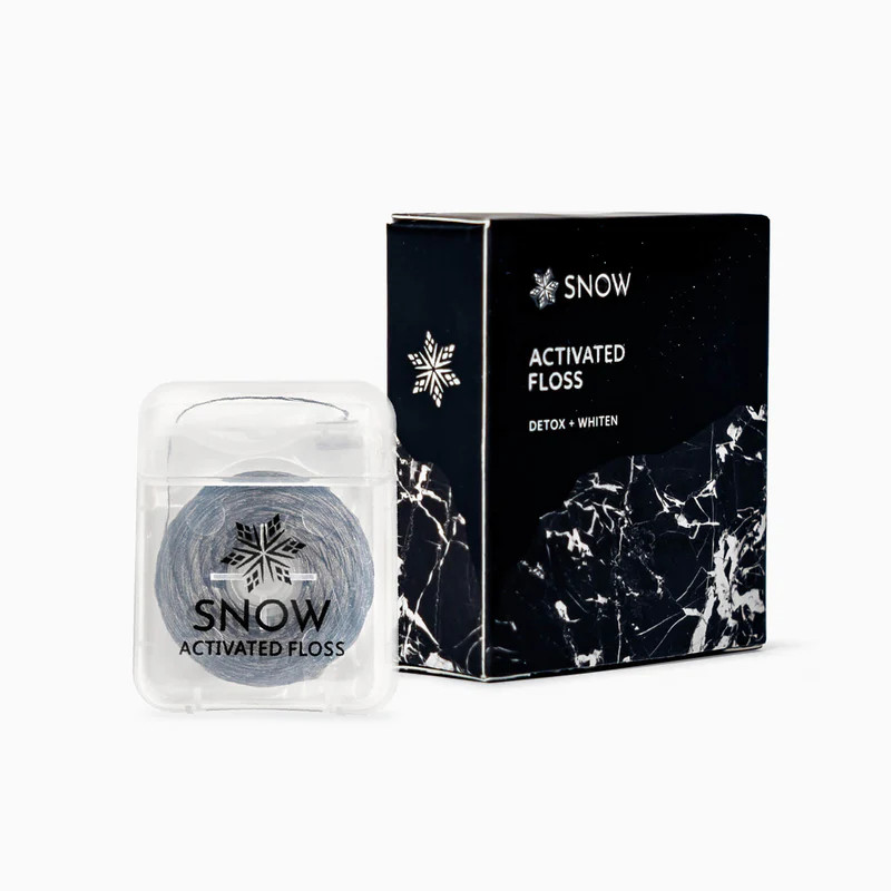 Activated Charcoal Dental Floss | Teeth Floss | SNOW® Oral Care | Try Snow