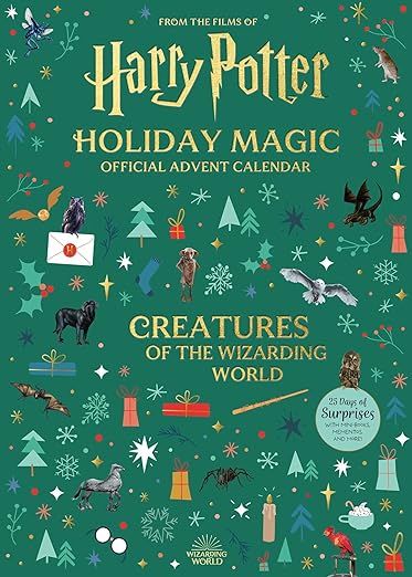 Harry Potter Holiday Magic: Official Advent Calendar: Creatures of the Wizarding World     Calend... | Amazon (US)