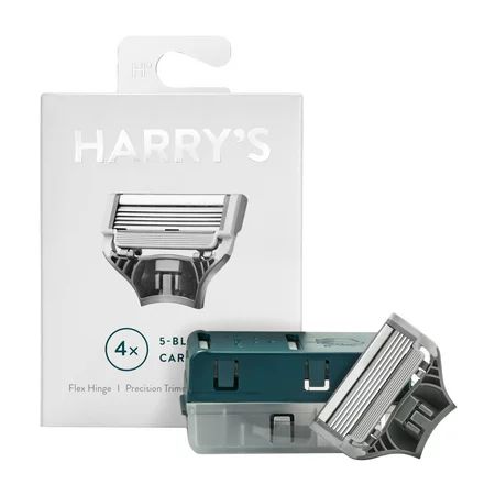 Harry’s German-Engineered Men’s Razor Blade Refills, 4Ct | Walmart (US)