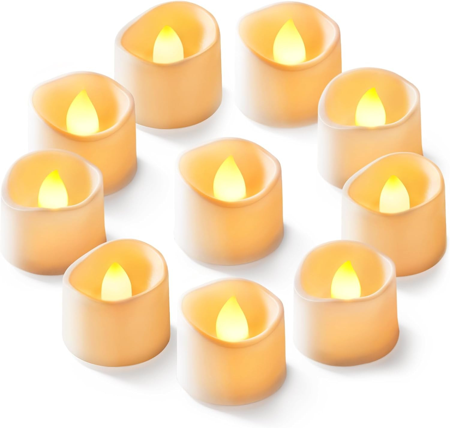 Homemory 50-Pack Flameless Tea Lights Candles Battery Operated, 200+ Hours | Amazon (US)