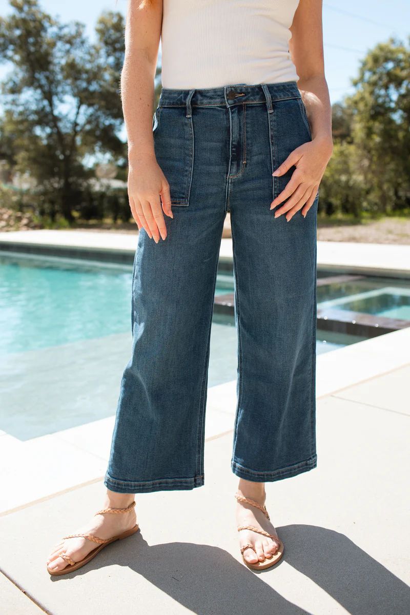 Hendrix Wide Leg Jeans | Carly Jean Los Angeles