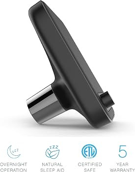 Pure Enrichment Wave Premium Sleep Sound Machine with USB Charger - Seamless Looping with 6 Sooth... | Amazon (US)
