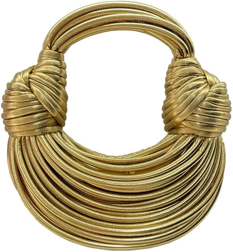 Tngan Women Woven Handbag PVC Leather Satchel Creative Noodles Style Fashion Crossbody Bag | Amazon (US)