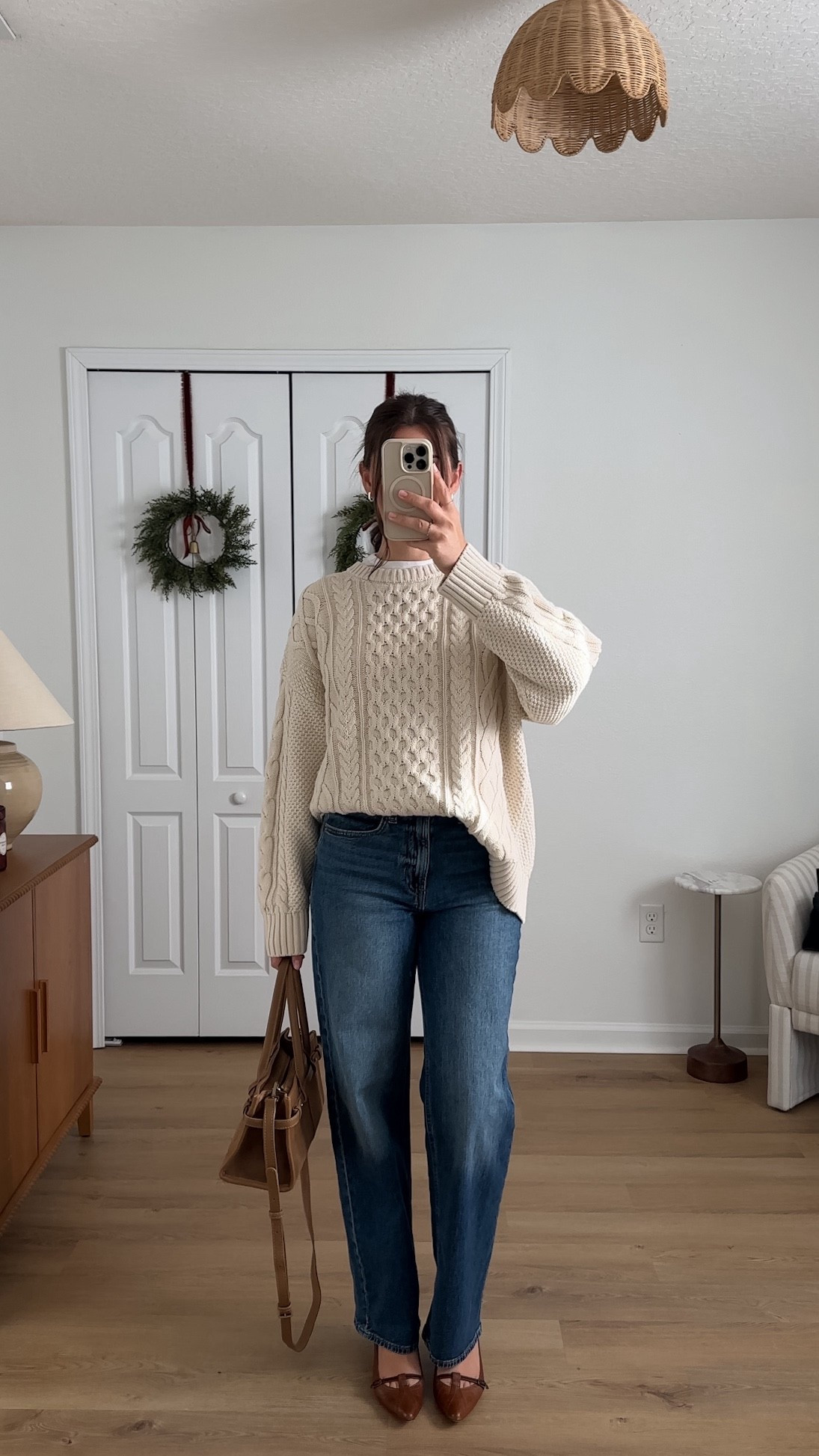 Ootd/Casual Thanksgiving outfit idea! Gap code: TREAT (20% off)
Wearing medium sweater, 26 regular jeans, bag is from Marshall’s and shoes are thrifted Lauren by Ralph Lauren (linked similars!)

#LTKHoliday #LTKCyberWeek #LTKootd