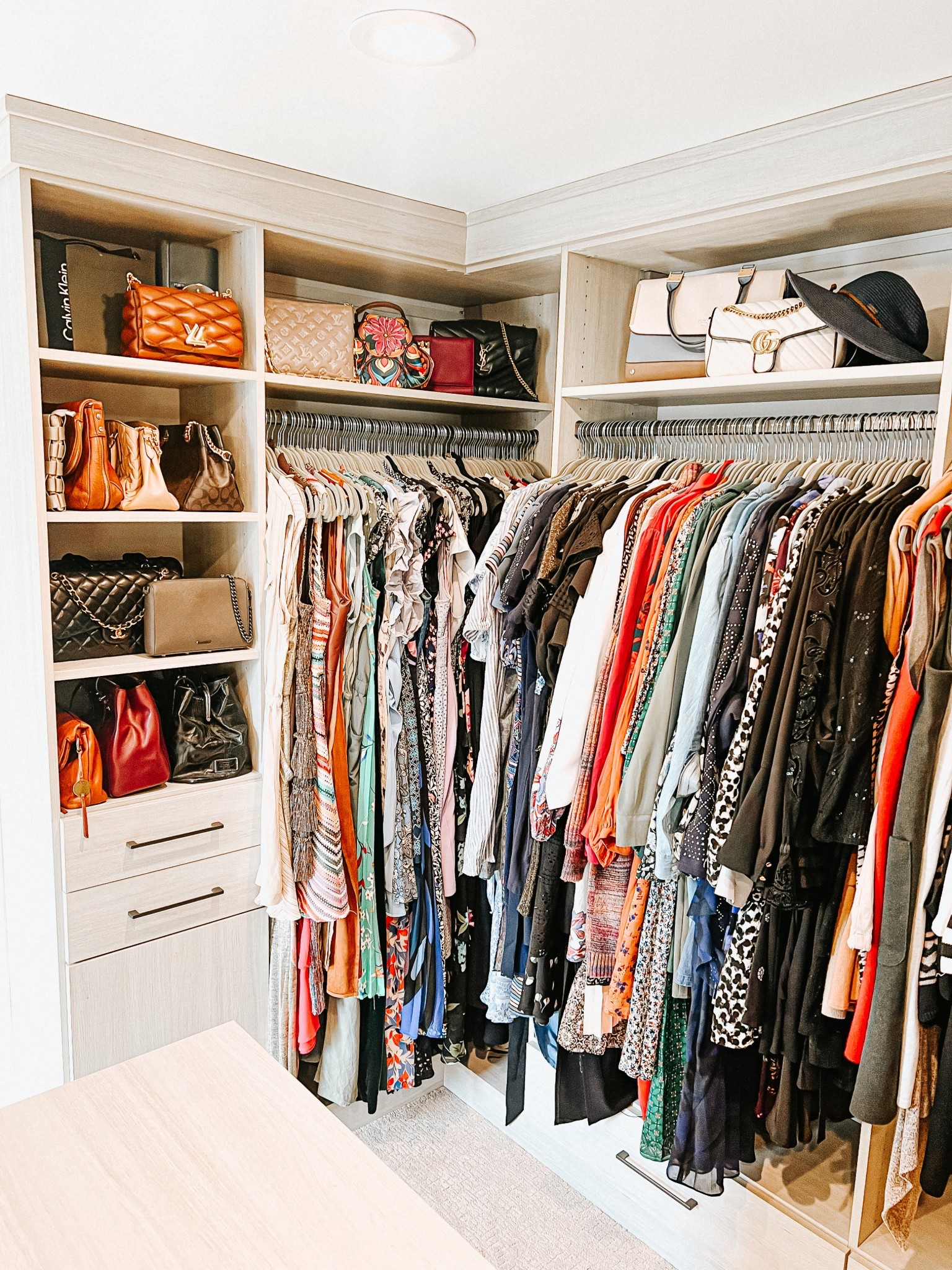 A large closet should work for you, not against you! Organizing into designated zones, realistic storage solutions and a practical layout makes daily routines smoother. No more searching - just quick, stress-free access to everything you need. 

#LTKHome