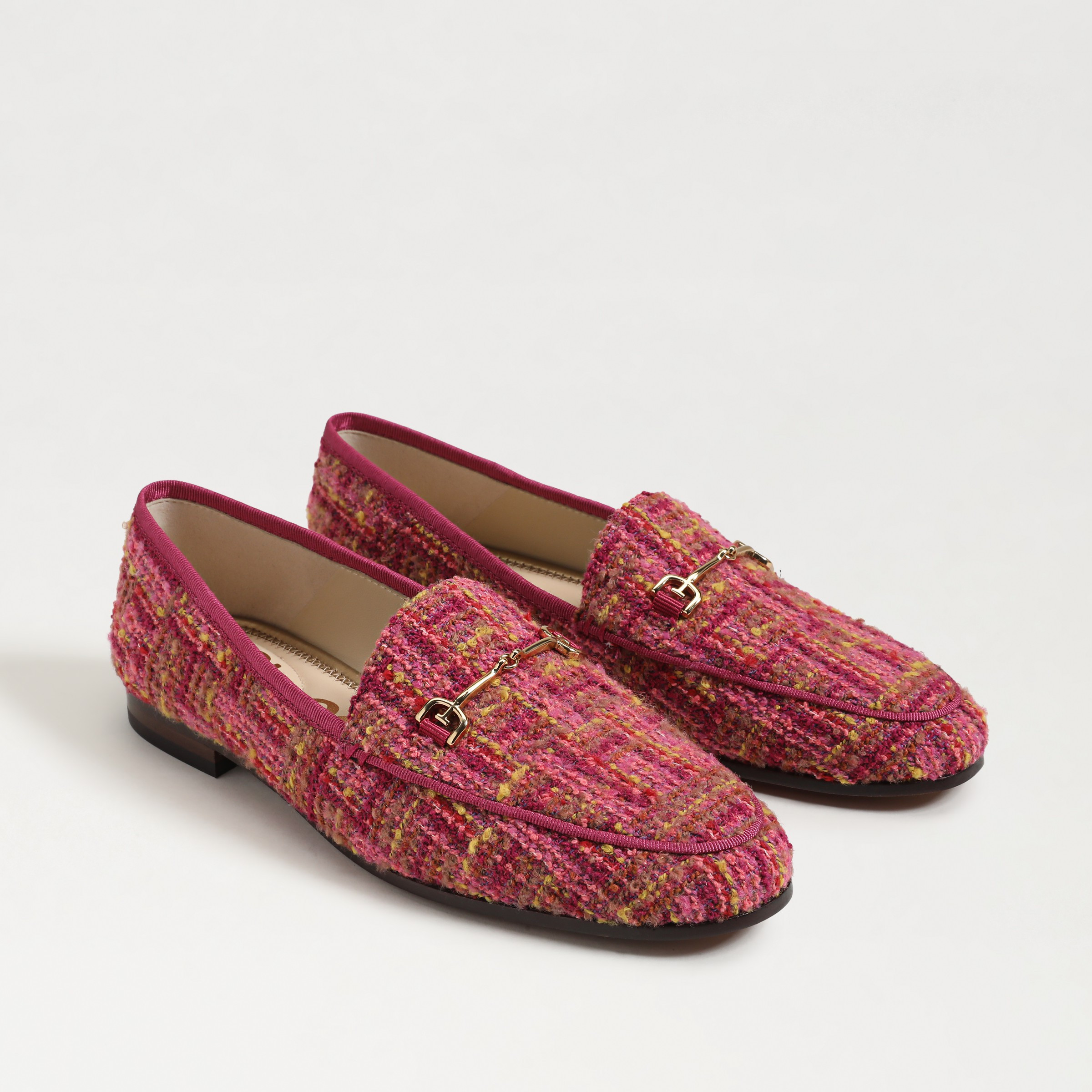 Sam Edelman Loraine Bit Loafer Magenta Boucle 8.0 | Sam Edelman CA