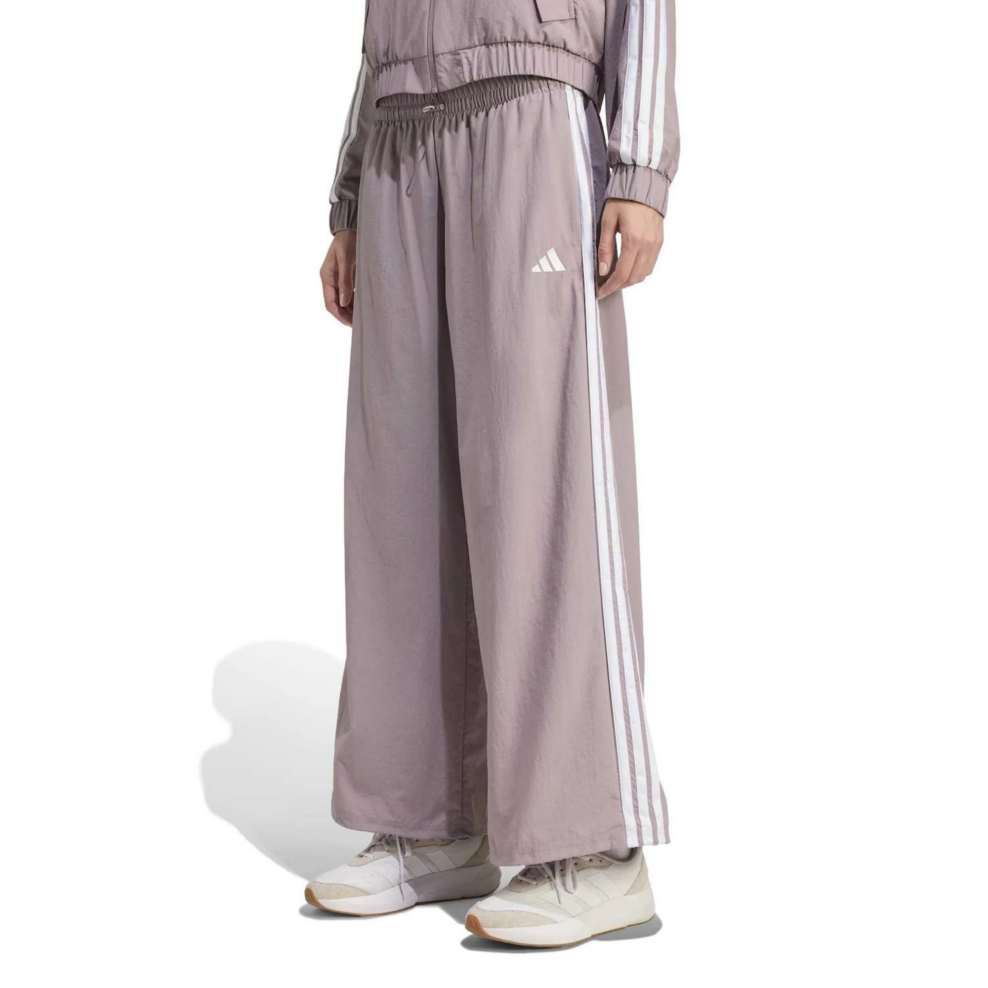 Women's adidas Essentials 3-Stripes Woven Parachute Sportswear Pants | Kohl's