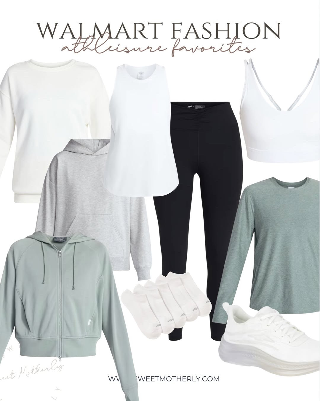 Walmart women’s athleisure

athleisure outfit ideas
matching workout sets
casual sporty outfits
yoga pants everyday wear
oversized sweatshirts and leggings
tennis skirts casual style
comfortable travel athleisure
running errands outfits
neutral toned activewear

#LTKSeasonal #LTKootd #LTKSaleAlert