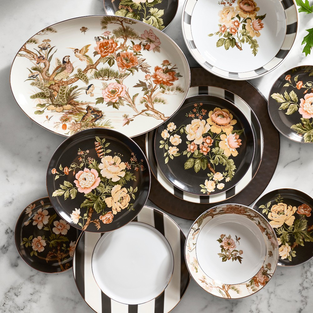 Sanderson x Williams Sonoma Botanical Reverie Dinnerware Collection | Williams-Sonoma CA