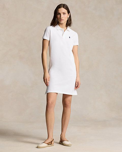 Cotton Mesh Polo Dress | Ralph Lauren (UK)