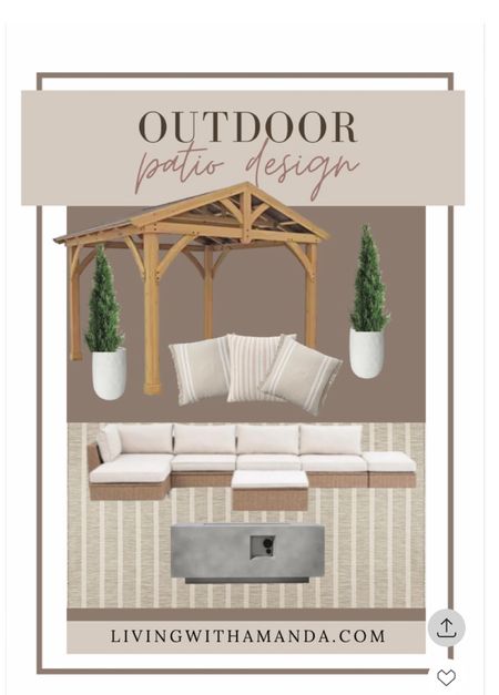 Walmart Outdoor patio design Outdoor decor Outdoor rug Outdoor fireplace Outdoor gazebo Outdoor sofa Outdoor faux plants Outdoor pots

#LTKSeasonal #LTKhome #LTKsalealert

#LTKSeasonal #LTKxTarget #LTKhome