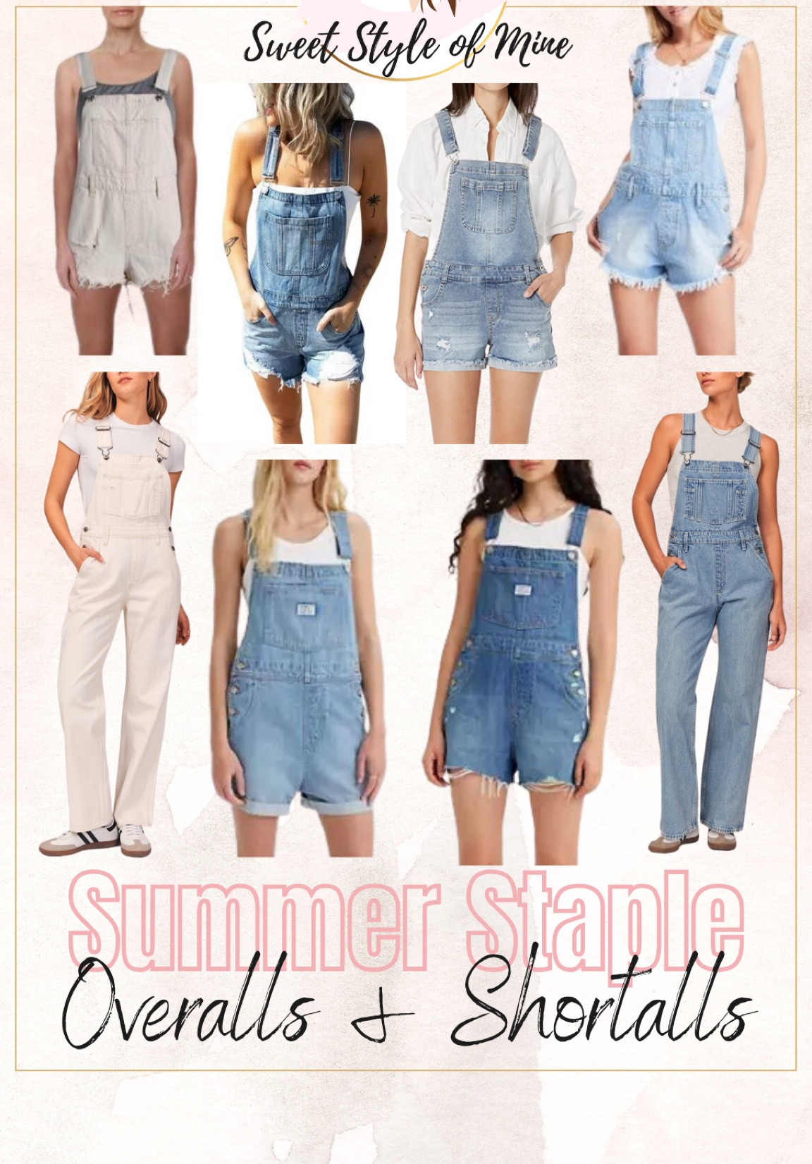 Cute and affordable summer overalls / shortalls ☀️

#LTKSeasonal #LTKFind #LTKunder50