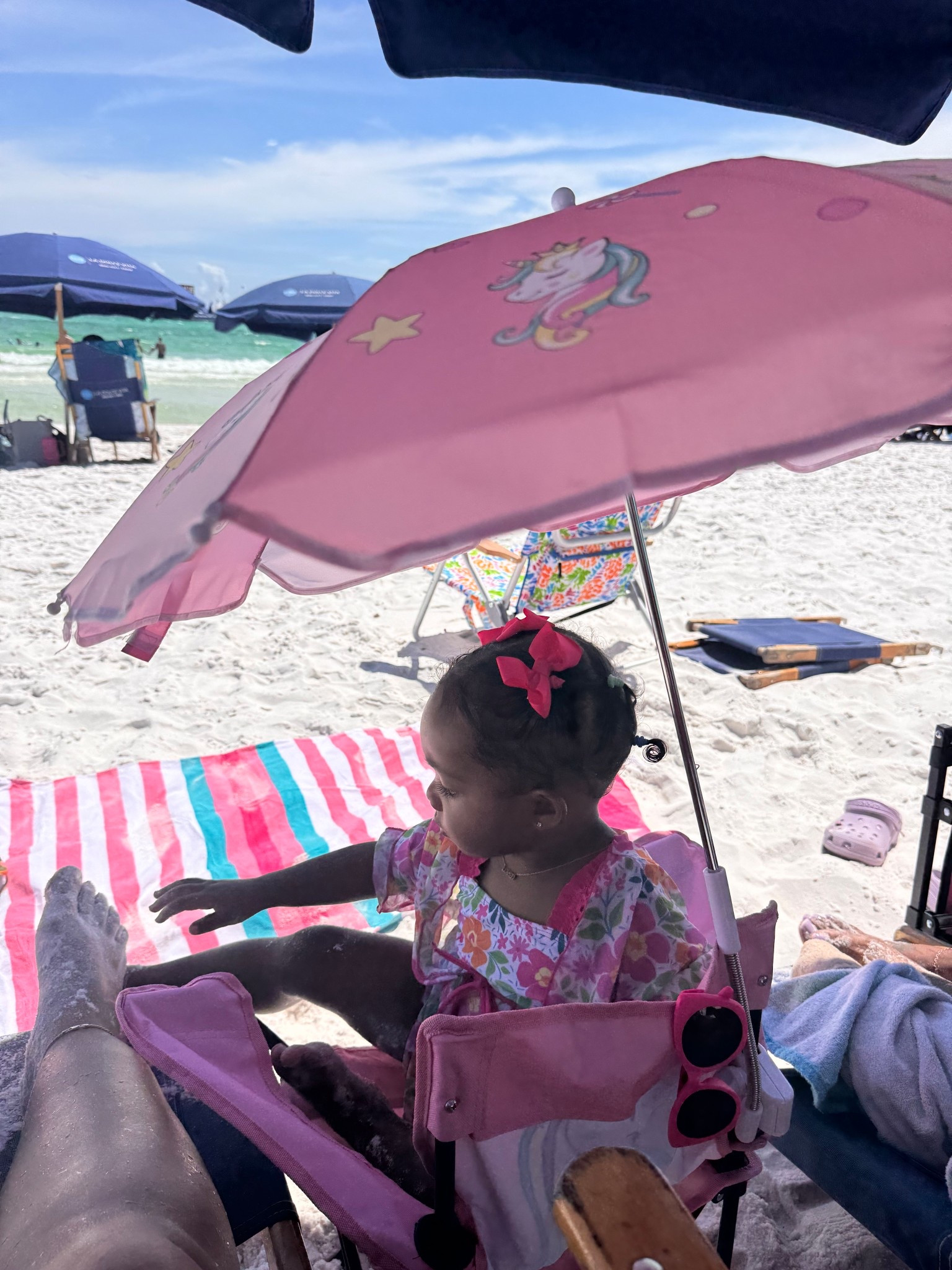 This is the perfect toddler chair for the beach or outdoor activities. Comes with matching umbrella. 

#LTKSwim #LTKActive #LTKKids