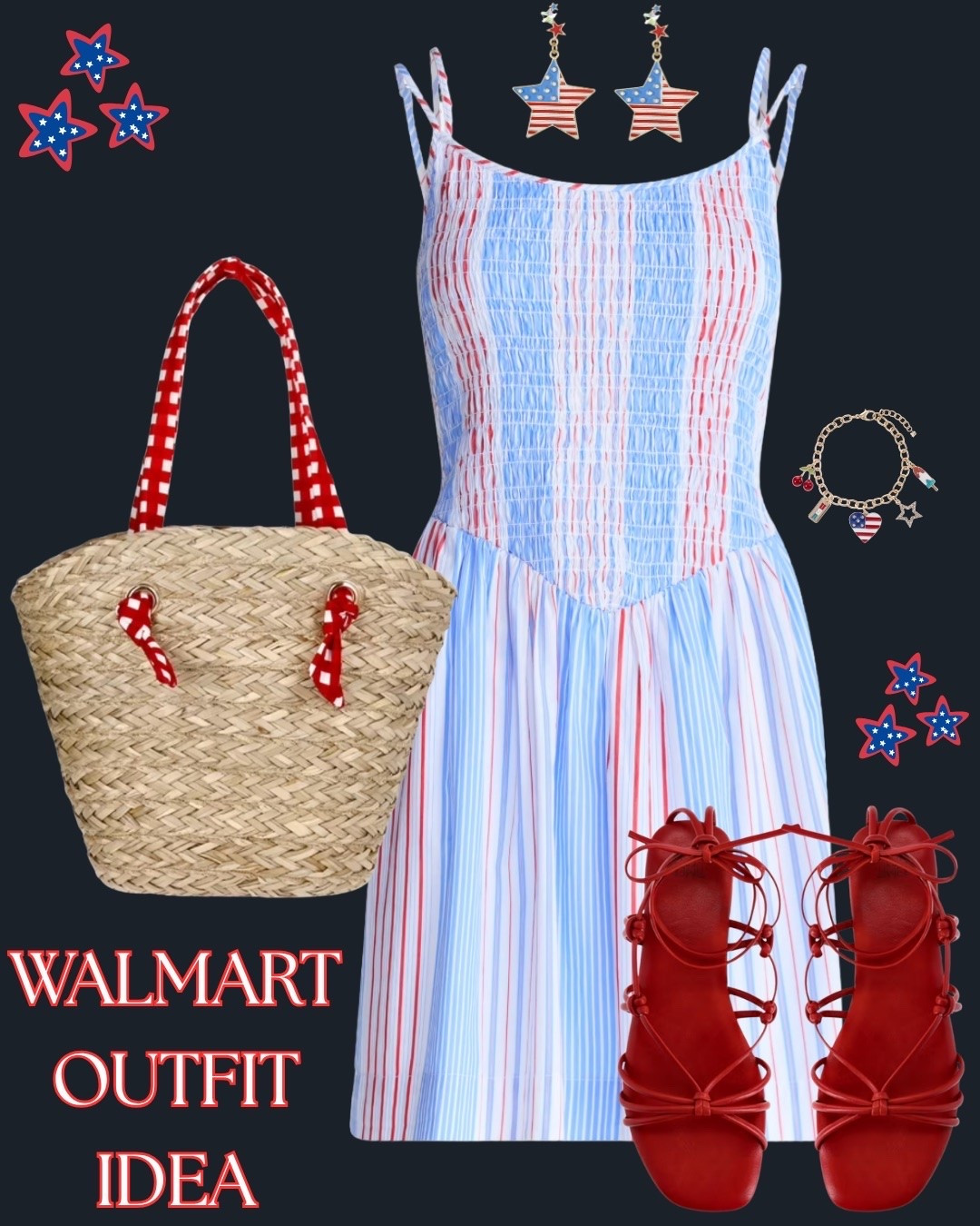 Cute patriotic outfit for 4th of July and America’s 250! I ordered this dress already! 🇺🇸

#walmartfashion #walmartstyle #walmartfinds #4thofjuly #patrioticoutfit #beachtote #summeroutfits #summerfashion @walmart

#LTKootd #LTKSeasonal