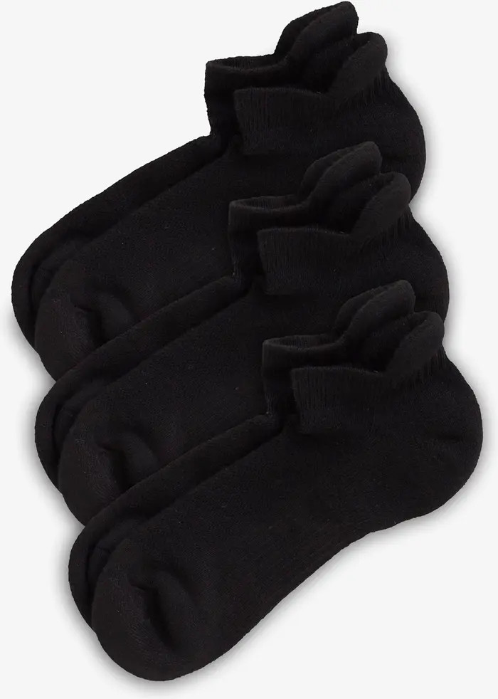 3-Pack Tab Back Socks | Nordstrom