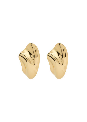 Portia 14kt gold-plated drop earrings | Harvey Nichols