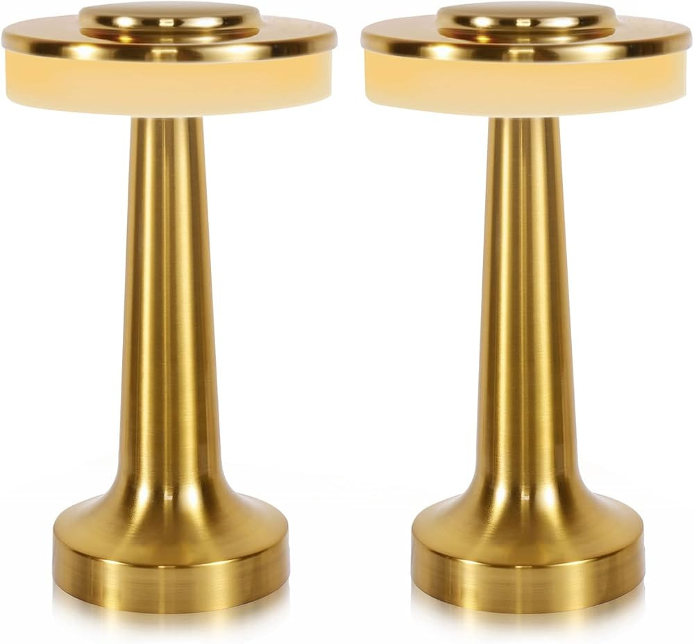 SUNLIGTGO Cordless Table Lamp, Portable LED Desk Lamp, Table Sensor Control Beside Lamps, Kids Ni... | Amazon (US)