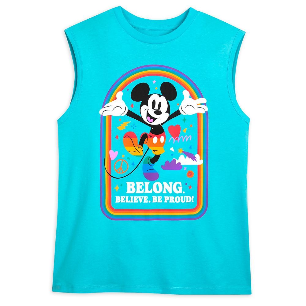 Mickey Mouse Tank Top for Adults – Disney Pride Collection | Disney Store