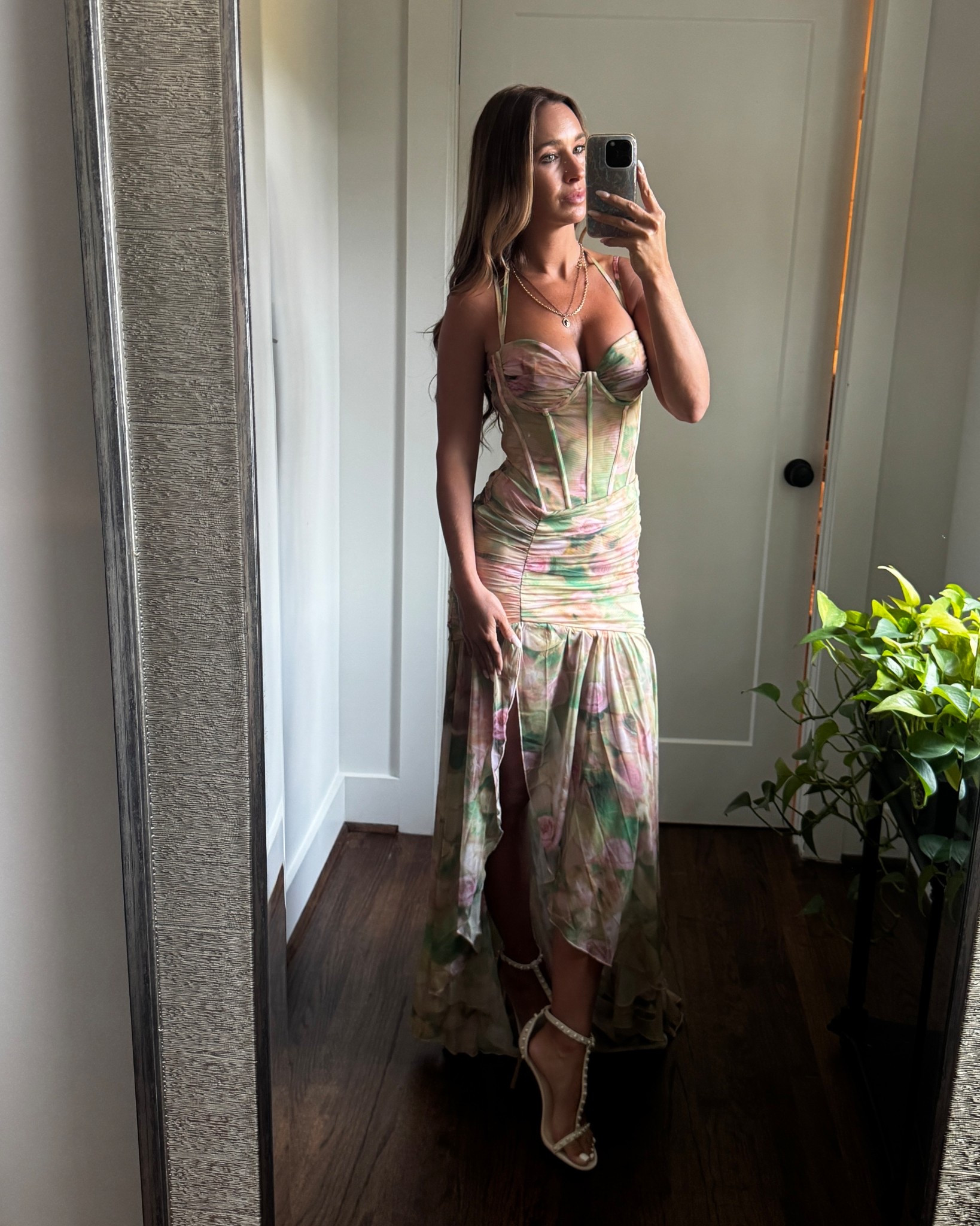 Fall wedding guest / garden themed wedding guest dress / European wedding guest inspo 

#ohpolly 