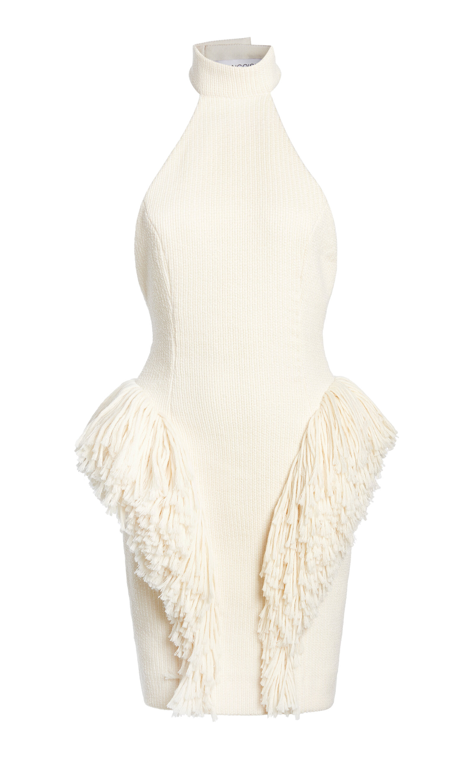 Bia Halter Tweed Cotton Dress | Moda Operandi (Global)