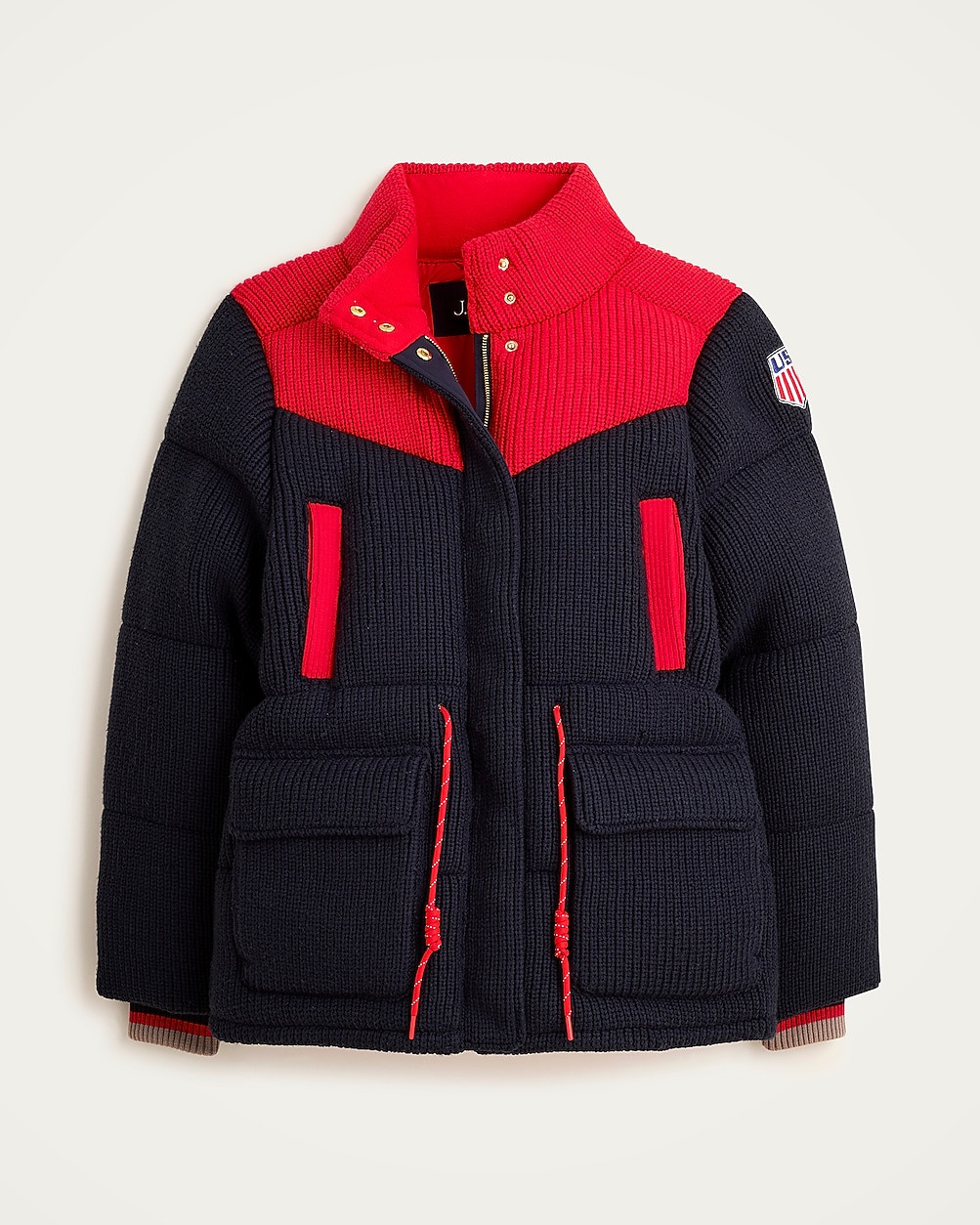 U.S. Ski & Snowboard by J.Crew sweater puffer jacket | J. Crew US