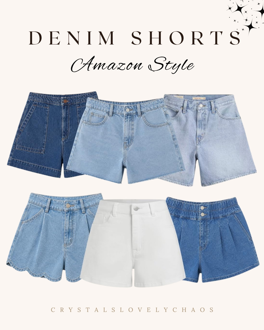 I can't get enough of these stylish denim shorts! Perfect for any summer occasion. 

 #LTKootd #LTKBeauty