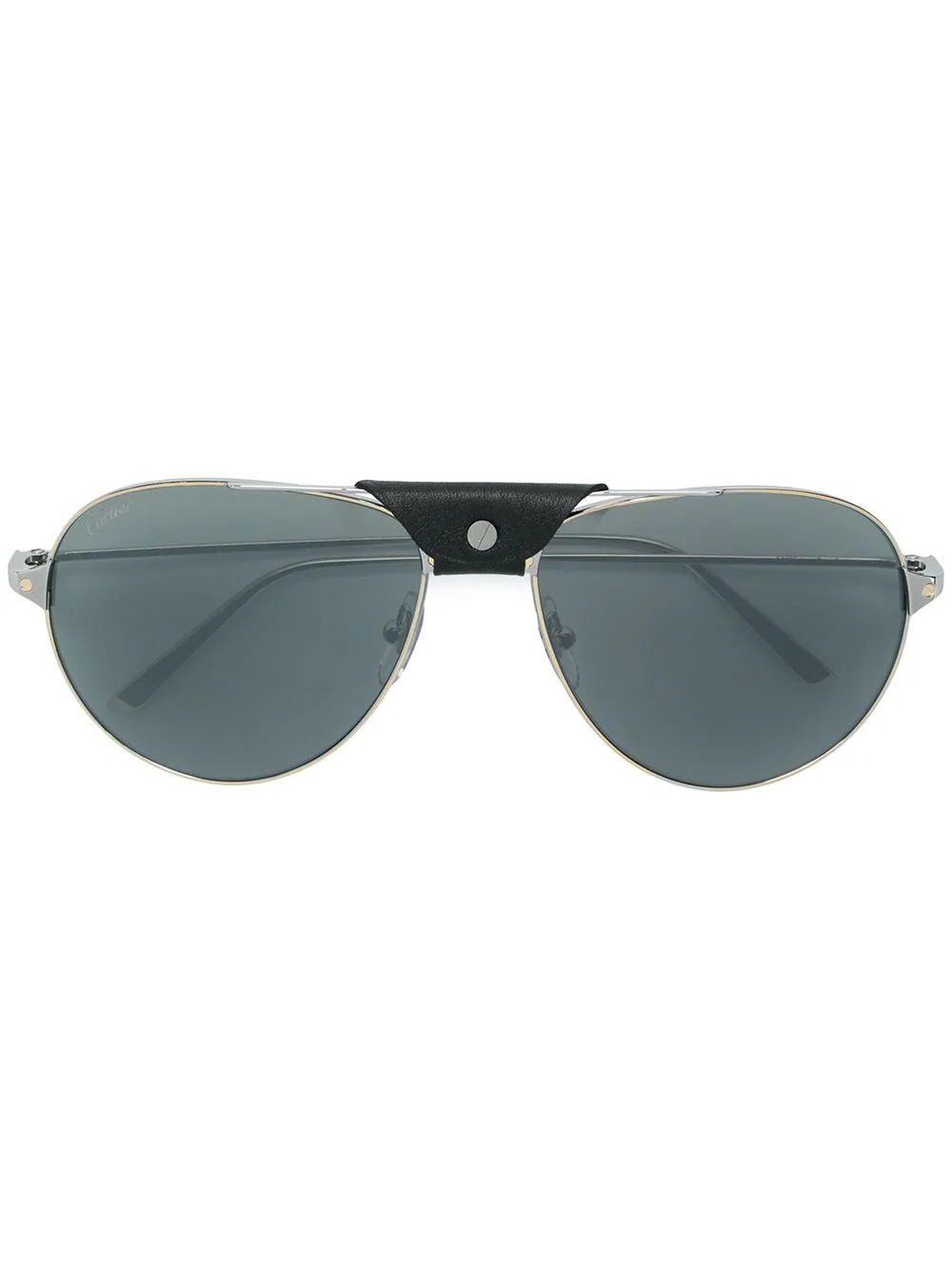 Cartier Santos de Cartier sunglasses - Metallic | FarFetch Global