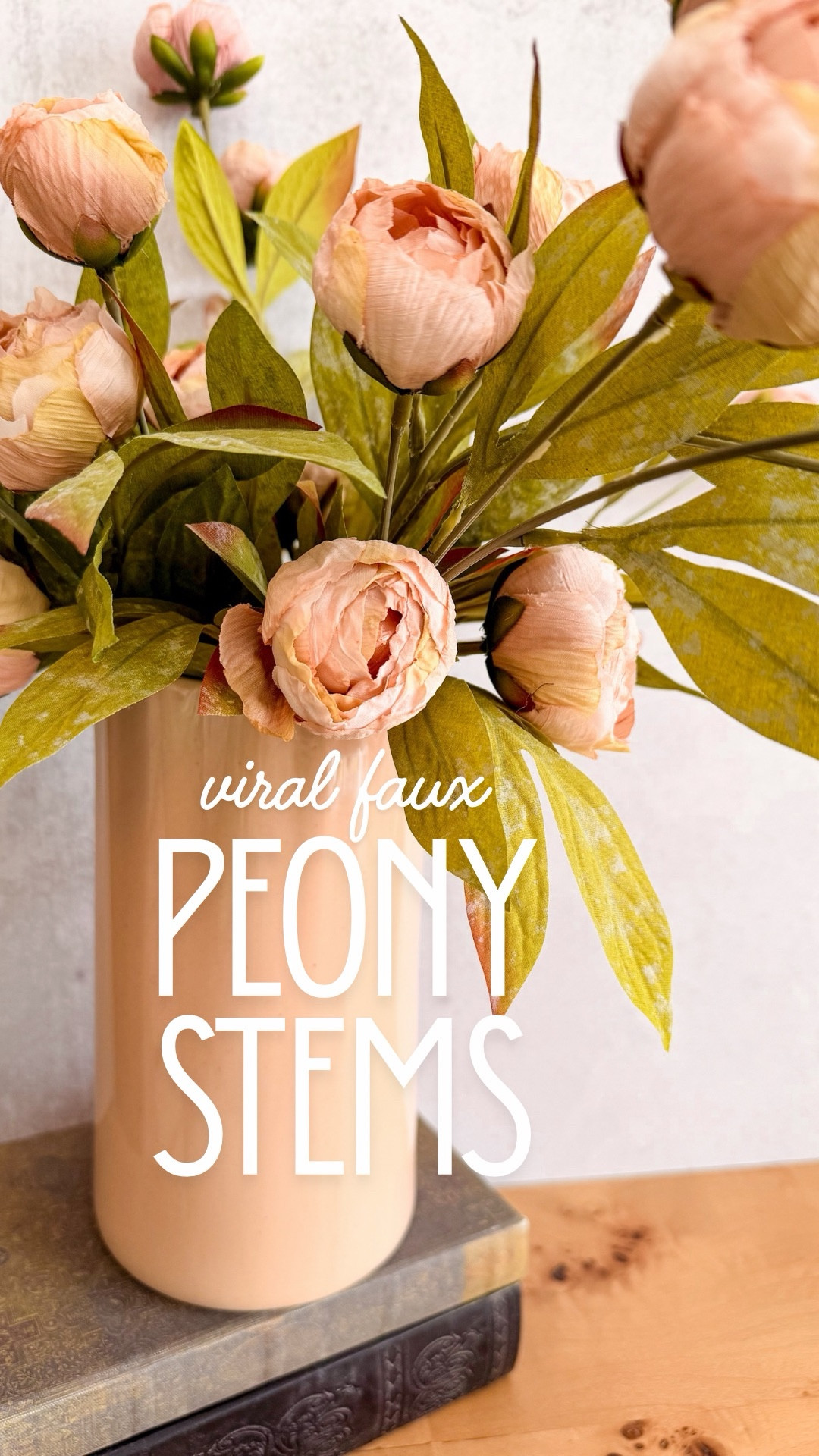 These viral peony stems are taking over home decor and I get why 🌸

They’re realistic faux peonies, zero maintenance, and instantly elevate any space.
Perfect for spring floral decor, coffee table flowers, or a neutral home aesthetic.

Linking the best faux peonies everyone is buying 

#LTKootd #LTKHome #LTKSeasonal