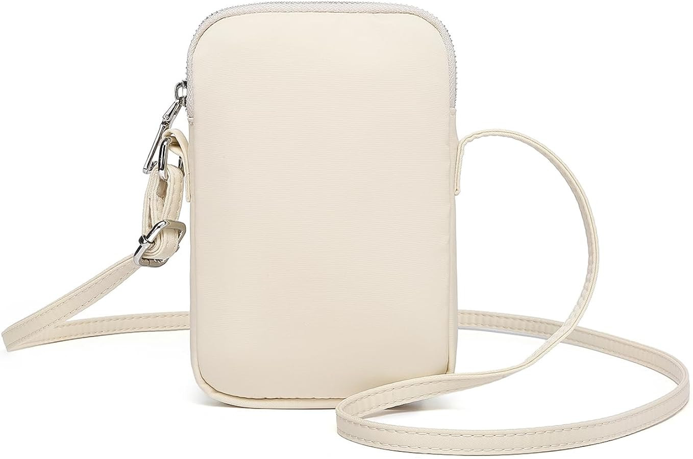 Small Crossbody Purse Zipper Cell Phone Bag Mini Shoulder Purse Wallet Smart Phone Wallet with Cr... | Amazon (US)