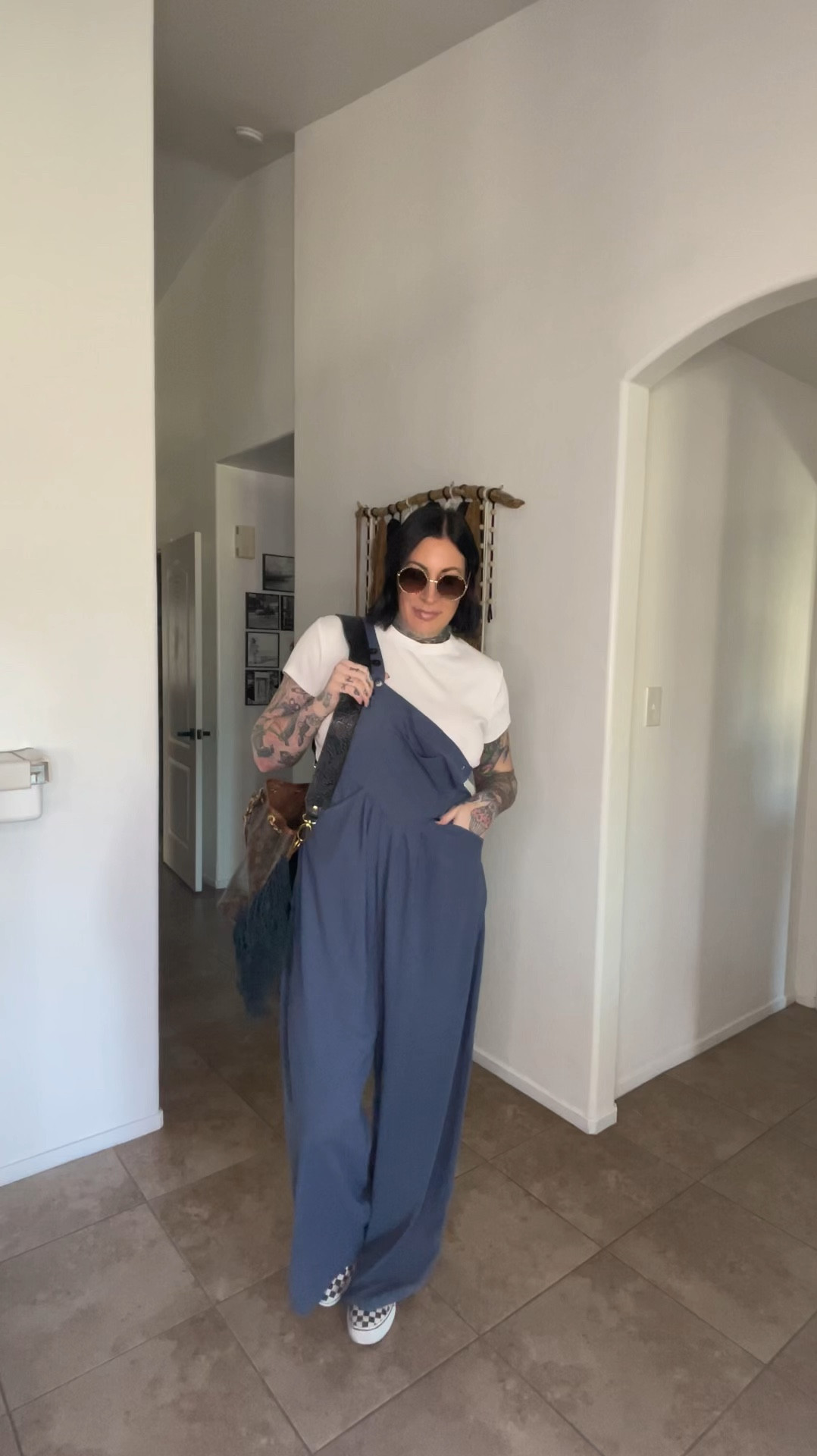 These lightweight waffle overalls are a must have. I’ve styled them a few different ways for you so you can see just how versitile they are. 

#LTKfindsunder50 #LTKworkwear #LTKstyletip