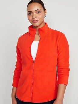 Full-Zip Fleece Jacket for Women | Old Navy (US)