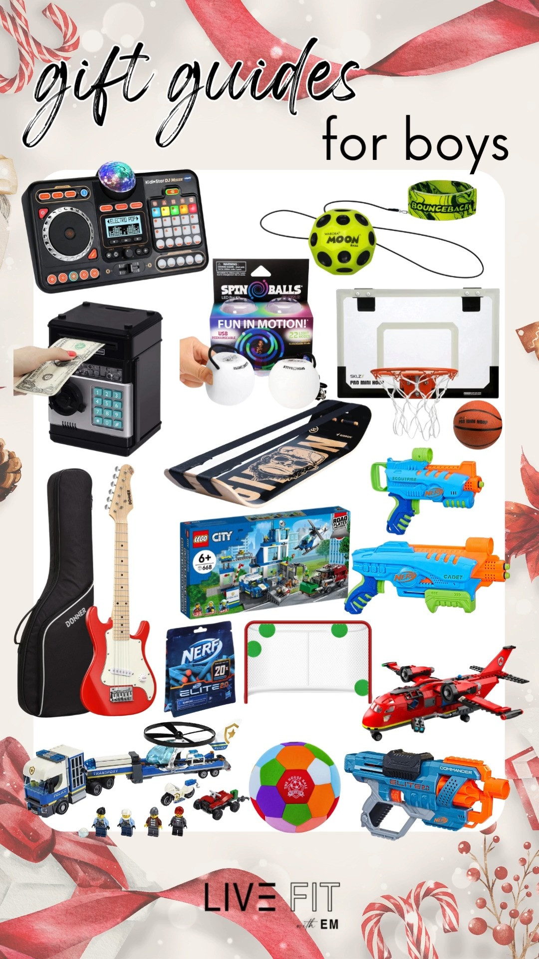 Get ready for a gift-giving spree with these awesome picks for boys! From epic toys to cool gadgets, these picks are sure to light up their faces and bring joy to their holiday season. #GiftGuide #BoysToys #HolidayGifts #AwesomePicks #FunForKids
														 

 #LTKGiftGuide #LTKHoliday #LTKKids