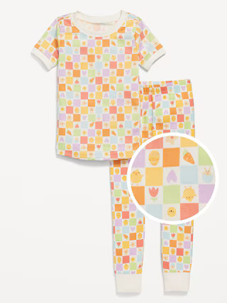 Unisex Snug-Fit Graphic Pajama Set for Toddler & Baby | Old Navy (US)