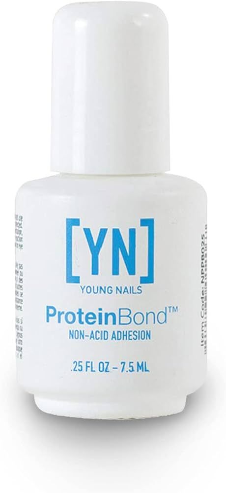 Young Nails Protein Bond - Non-Acidic Nail Primer, Enhanced Adhesion for Gel Polish & Acrylic, Na... | Amazon (US)