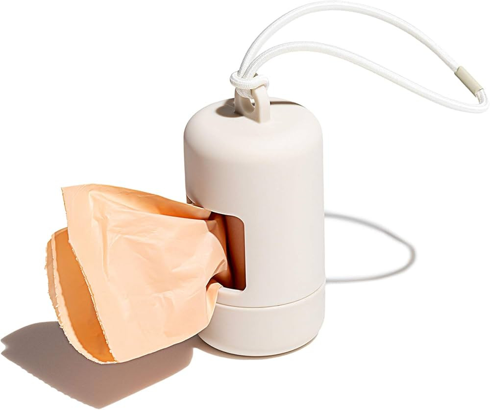 Wild One Poop Bag Holder and Dispenser for Dogs with Leash Attachment, Leak Proof, Easy Twist Top fo | Amazon (US)