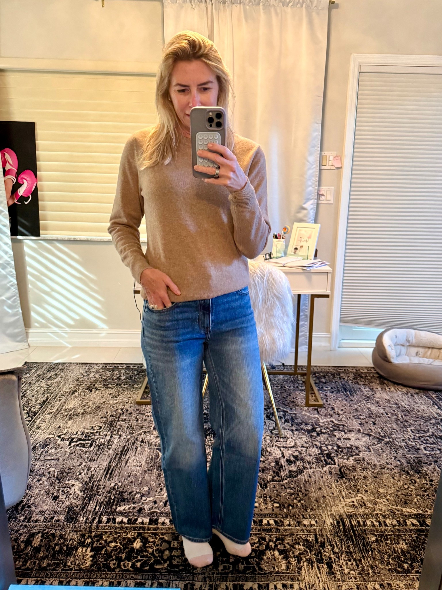 Quince Cashmere & Denim 

#LTKootd #LTKOver40 #LTKmomlife
