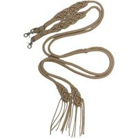 Split Reins, These Reins Are Handcrafted From Paracord in Desert Sand With Jasper Beads | Etsy (US)