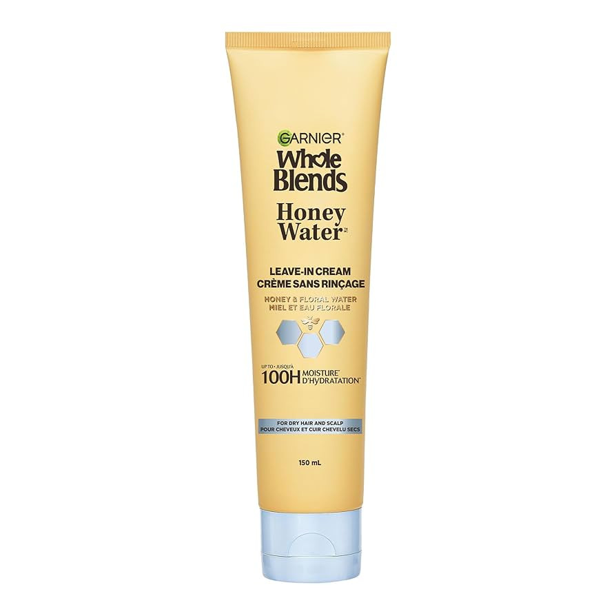 Garnier Whole Blends Honey Water Leave-in Cream, for Dry Hair and Scalp, Honey Water & Floral Nec... | Amazon (CA)